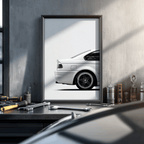 BMW E46 Rear Detail Poster – Iconic M Performance Wall Art (Digital Download)