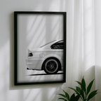 BMW E46 Rear Detail Poster – Iconic M Performance Wall Art (Digital Download)