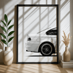 BMW E46 Rear Detail Poster – Iconic M Performance Wall Art (Digital Download)
