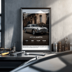 Aston Martin DB5 Poster – Timeless British Icon Wall Art (Digital Download)