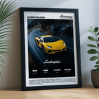 Lamborghini Aventador Poster – V12 Supercar Performance Wall Art (Digital Download)