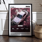 BMW F10 M5 Poster – Luxury Super Sedan Performance Car Wall Art (Digital Download)