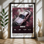 BMW F10 M5 Poster – Luxury Super Sedan Performance Car Wall Art (Digital Download)