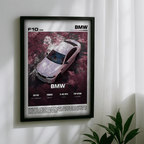 BMW F10 M5 Poster – Luxury Super Sedan Performance Car Wall Art (Digital Download)