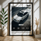 BMW E46 M3 Poster – Legendary Driver’s Car Performance Wall Art (Digital Download)
