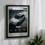 BMW E46 M3 Poster – Legendary Driver’s Car Performance Wall Art (Digital Download)