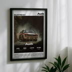 Audi Sport Quattro S1 Poster – Legendary Group B Rally Performance Wall Art (Digital Download)